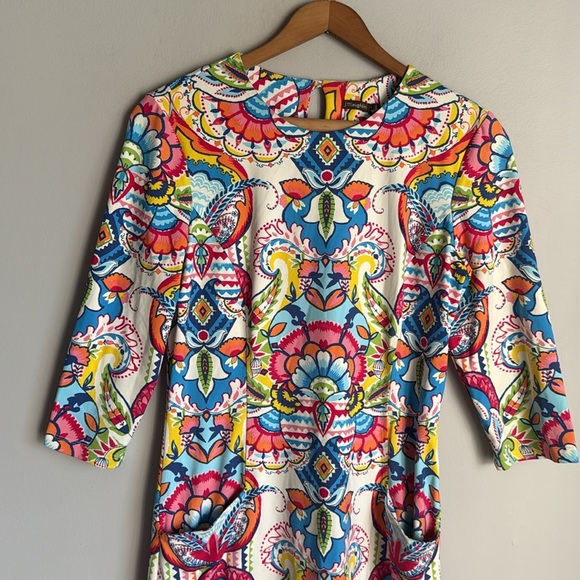 J. MCLAUGHLIN CATALYST DRESS IN MADRID PAISLEY S - Picture 3 of 15